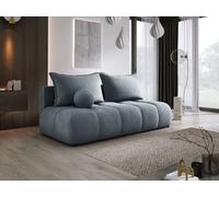 DomoHome Canapé COCO MINI Canapé-lit avec fonction lit, CLOUD Tissu, 2 places, Autonome, Taille : 205x105x97cm Couleur : Gris