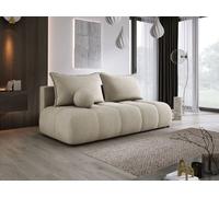 DomoHome Canapé COCO MINI Canapé-lit avec fonction lit, CLOUD Tissu, 2 places, Autoportant, Taille : 205x105x97cm Couleur : Beige