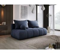 DomoHome Canapé COCO MINI Canapé-lit avec fonction lit, CLOUD Tissu, 2 places, Autoportant, Taille : 205x105x97cm Couleur : Bleu foncé