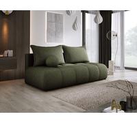 DomoHome Canapé COCO MINI Canapé-lit Avec Fonction Lit, Tissu Anthology, 2 places, Autonome, Taille : 205x105x97cm Couleur : Bleu foncé