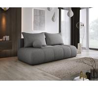 DomoHome Canapé COCO MINI Canapé-lit Avec Fonction Lit, Tissu Anthology, 2 places, Autoportant, Taille : 205x105x97cm Couleur : Gris