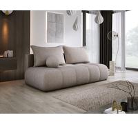 DomoHome Canapé COCO MINI Canapé-lit Avec Fonction Lit, Tissu Anthology, 2 places, Autoportant, Taille : 205x105x97cm Couleur : Bleu