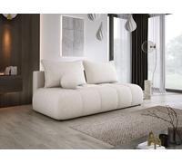 DomoHome Canapé COCO MINI Canapé-lit Avec Fonction Lit, Tissu Anthology, 2 places, Autoportant, Taille : 205x105x97cm Couleur : Beige