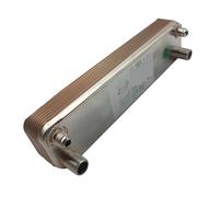 DOMOJT 3.0MPa Copper brazed Stainless Steel Plate Heat Exchanger for 5KW Heating Transfer Between Water and Water