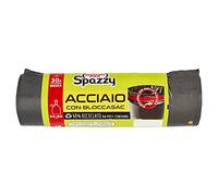 DomoPak - Brosy, Sac en acier avec bloccasac, 30 l