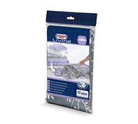 Domopak Living 8001410070654 Set 2 Étuis Sous Vide Jumbo, Plastique, Transparent, 0.2 x 90 x 110 cm