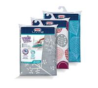 Domopak Living 8001410075239 Housse de Table à Repasser Tris avec Stirofix, Coton, Assortie, Lot de 1