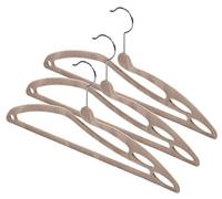 Domopak Living 903320 Lot de 3 Crochets Chemise Velours Porte Pantalon