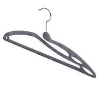 Domopak Living - Cintres Anti-dérapants pour T-Shirt - Lot de 3 - Vert - Taille Unique