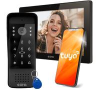DOMOPHONE VIDÉO EURA VDP-86A3 - moniteur 10" noir TUYA