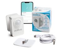 Domos - Capteur WiFi à Mouvement Intelligent | Détecteur de présence Smart Home | Compatible avec Alexa | Détecteur de Mouvement extérieur | Domotique Domestique
