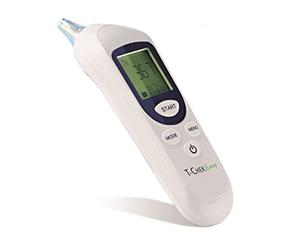 Domotherm 0875 E - Thermomètre infrarouge oreille sans Pochettes de protection pour mesurer la température corporelle dans l'oreille