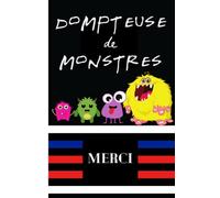DOMPTEUSE DE MONSTRES: MERCI ! MAÎTRESSE, AESH, ATSEM, EDUCATRICE, NOUNOU, MAMAN ,... pour cette année passée à tes côtés | petit CARNET DE NOTES LIGNES | Humour