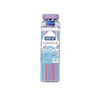 Doms Zoom DM7274 Lot de 30 crayons triangulaires foncés avec crayons, taille-crayon, gomme et échelle, multicolore