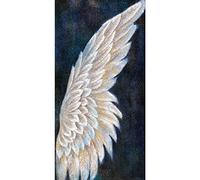 Domybest Ailes d'anges 5D DIY Diamond Painting Grande Taille Diamond Painting Kit Complet Bricolage Artisanat Peinture Diamant 5D Complet Point de Croix Décoration 80x40cm