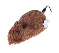Domybest Clockwork Jouet souris en peluche pour chat et chien, mouvement mécanique, jouet interactif