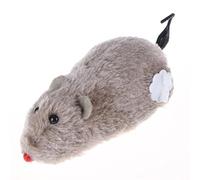 Domybest Clockwork Jouet souris en peluche pour chat et chien, mouvement mécanique, jouet interactif