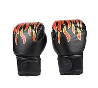 Domybest Gants de Boxe Enfants Gants en Cuir PU Respirant MMA Muay Thai Karaté Accessoire Boxe Gants de Combat Anti-Choc pour l'entraînement Boxe