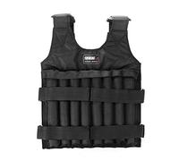 Domybest Gilet Lesté Reglable Veste Lestée Musculation Poids Ajustable Gilet d'exercice de Boxe Durable Poids Gilet pour la Course (1-20KG)