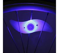 Domybest Lumière de Roue de Vélo en Forme de Saule LED Lampe Roue Vélo étanche Rayons de Roues Lumineux pour Vélo VTT VTC Bicyclette Adultes et Enfants