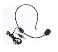 Domybest Microphone Filaire Monté sur la Tête 3.5 mm Mini-Casque Microphone à Condensateur pour Le Guide de l'enseignant 1.1m