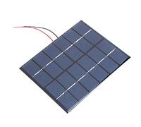 Domybest Portable 2 W 6 V 330 mA Polysilicon Solar Power Panel DIY Kit batterie Panneau