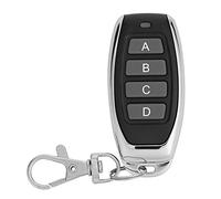 Domybest Télécommande Portail Electrique Sans Fil 433 mHZ 4 Boutons Duplicateur Clonage Clé Copi Télécommande pour Porte de Garage Porte électrique