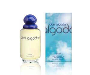 Don Algodón Eau de toilette pour femme 200 ml Parfum féminin avec vaporisateur Parfum floral et agrume au vétiver Classique intemporel élégant et frais
