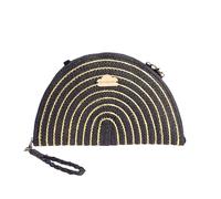 Don Algodon - Pochette Femme en Paille - Sac paille - sac de plage femme Fait Main - sac à main femme ete - sac boheme - beach bag - sac cabas en raphia - Aveiro