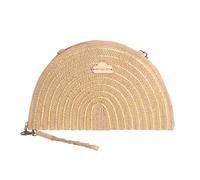 Don Algodon - Pochette Femme en Paille - Sac paille - sac de plage femme Fait Main - sac à main femme ete - sac boheme - beach bag - sac cabas en raphia - Aveiro