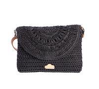 Don Algodon - Pochette Femme en Paille - Sac paille - sac de plage femme Fait Main - sac à main femme ete - sac boheme - beach bag - sac cabas en raphia - Leira