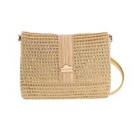Don Algodon - Pochette Femme en Paille - Sac paille - sac de plage femme Fait Main - sac à main femme ete - sac boheme - beach bag - sac cabas en raphia- Faro