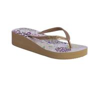 DON ALGODON - Tong femme à la Mode Confortables à la Mode d’été - Tongs Compensees - Flip Flop Femme pour la Plage ou la Piscine - Leslie