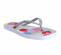 DON ALGODON Tongs pour femme - Tongs pour plage et piscine - Sandales Flip Flop en caoutchouc avec semelle antidérapante et légère, multicolore, 36 EU