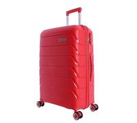 Don Algodon - Valise Moyenne 4 Roues à 360° - Valises de Voyage 65cm - Valises de Voyage Moyennes en polypropylène - Valises Moyennes - Valises de Voyage Robustes avec Cadenas à Combinaison, Rouge,