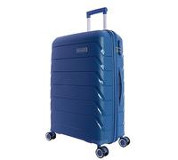 Don Algodon - Valise Moyenne 4 Roues à 360° - Valises de Voyage 65cm - Valises de Voyage Moyennes en polypropylène - Valises Moyennes - Valises de Voyage Robustes avec Cadenas à Combinaison, Bleu,