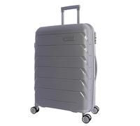 Don Algodon - Valise Moyenne 4 Roues à 360° - Valises de Voyage 65cm - Valises de Voyage Moyennes en polypropylène - Valises Moyennes - Valises de Voyage Robustes avec Cadenas à Combinaison, Gris,