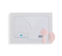 Don Algodón Zoe Parure de lit en coton Blanc Rose
