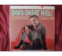 Don Cornell "Don's Great Hits" Original 1959 DOT Records DLP-25160 Stereophonic Vinyl Lp Record Ex