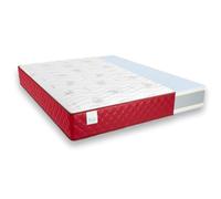 Don descan Matelas à mémoire de Forme Aloe Vera Mulhacén 80 x 180 cm avec Tissu Stretch et 3D latéral, Hauteur ± 26 cm, fermeté Moyenne-Haute, Respirant, réversible, fabriqué en Espagne (Bordeaux)