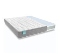 Don DESCANSO - Matelas Bernia Viscographene 135x190cm avec Tissu Thermorégulateur. Hauteur : ±21 cm | Confort de l'hôtel | Fermeté Moyenne-élevée | Respirant | réversible | Fabriqué en Espagne