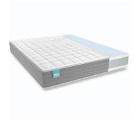 Don DESCANSO - Matelas Bernia Viscographene 135x190cm avec Tissu Thermorégulateur. Hauteur : ±26 cm | Confort de l'hôtel | Fermeté Moyenne-élevée | Respirant | réversible | Fabriqué en Espagne