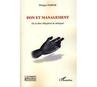 Don et management De la libre obligation de dialoguer - Philippe Poirier - L'harmattan - broché - Etude