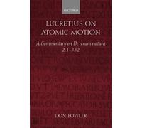 Lucretius On Atomic Motion
