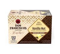 Don Francisco Family Reserve Single Serve Coffee, Vanilla Nut, 12 Count, (Packaging May vary) by Don Francisco