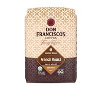 Don Francisco's French Roast, Dark Roast, Whole Bean Coffee, 100 % Arabica - Sac de 530 ml
