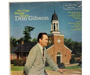 DON GIBSON - DON GIBSON - no one stands alone RCA 1918 (LP vinyl record)
