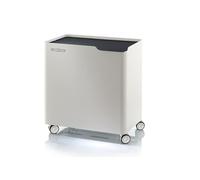 DON HIERRO - Poubelle de tri 60 L design, intérieure, roulettes et fermeture douce, ECOBOX-Noir
