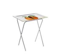 Don Hierro - Table Pliante Avec Plateau Amovible, Petite Table D'appoint Pliante Pour Cuisine, Camping, Terrasse, Jardin, Ada-43 Multicolore