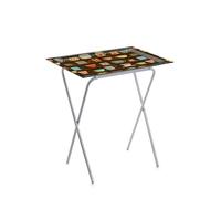 Don Hierro - Table Pliante Avec Plateau Amovible, Petite Table D'appoint Pliante Pour Cuisine, Camping, Terrasse, Jardin, Ada-45 Multicolore